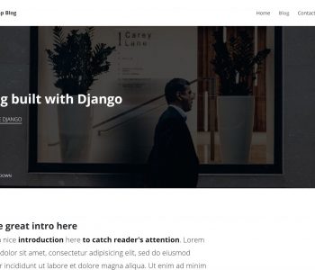 Django Blog Image